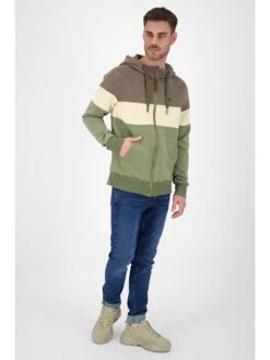 Sweatjacke "Kingsley" In Grün -ChicWelt Verkaufs-Shop alife and kickin sweatjacke kingsley in grun 5