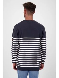 Sweatshirt "Valentin" In Dunkelblau -ChicWelt Verkaufs-Shop alife and kickin sweatshirt valentin in dunkelblau 3