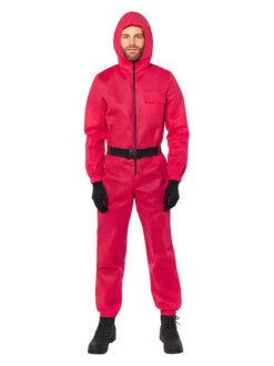 AMSCAN Kostümoverall "Squid Game Wächter" In Rot