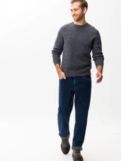 BRAX Jeans "Cadiztt" - Regular Fit - In Dunkelblau -ChicWelt Verkaufs-Shop brax jeans cadiztt regular fit in dunkelblau 2