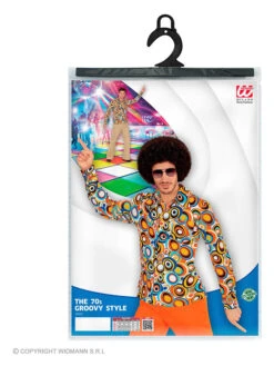 Kostümhemd "70er Jahre" In Bunt -ChicWelt Verkaufs-Shop carnival party kostumhemd 70er jahre in bunt 2