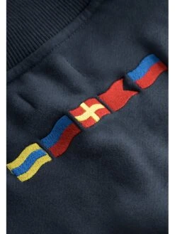 Derbe Sweatjacke In Dunkelblau -ChicWelt Verkaufs-Shop derbe sweatjacke in dunkelblau 2