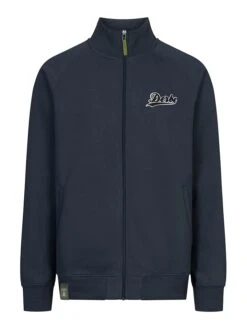 Derbe Sweatjacke In Dunkelblau
