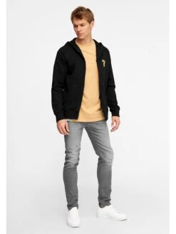 Derbe Sweatjacke In Schwarz -ChicWelt Verkaufs-Shop derbe sweatjacke in schwarz 3