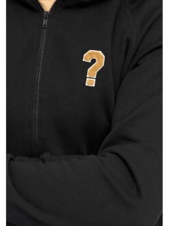 Derbe Sweatjacke In Schwarz -ChicWelt Verkaufs-Shop derbe sweatjacke in schwarz 4