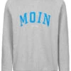 Derbe Sweatshirt "Moin" In Grau -ChicWelt Verkaufs-Shop derbe sweatshirt moin in grau