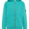 Elbsand Sweatjacke "Aaron" In Türkis -ChicWelt Verkaufs-Shop elbsand sweatjacke aaron in turkis