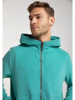 Elbsand Sweatjacke "Aaron" In Türkis -ChicWelt Verkaufs-Shop elbsand sweatjacke aaron in turkis 5