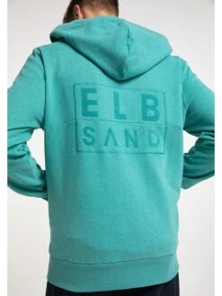 Elbsand Sweatjacke "Aaron" In Türkis -ChicWelt Verkaufs-Shop elbsand sweatjacke aaron in turkis 6