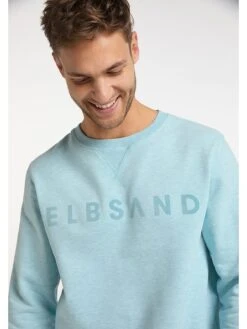Elbsand Sweatshirt "Arnd" In Hellblau -ChicWelt Verkaufs-Shop elbsand sweatshirt arnd in hellblau 5
