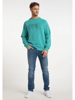 Elbsand Sweatshirt "Sörn" In Türkis -ChicWelt Verkaufs-Shop elbsand sweatshirt sorn in turkis 4
