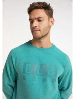 Elbsand Sweatshirt "Sörn" In Türkis -ChicWelt Verkaufs-Shop elbsand sweatshirt sorn in turkis 5