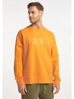 Elbsand Sweatshirt "Sven" In Orange -ChicWelt Verkaufs-Shop elbsand sweatshirt sven in orange 2