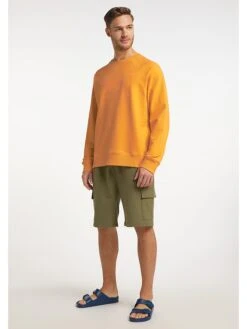 Elbsand Sweatshirt "Sven" In Orange -ChicWelt Verkaufs-Shop elbsand sweatshirt sven in orange 4