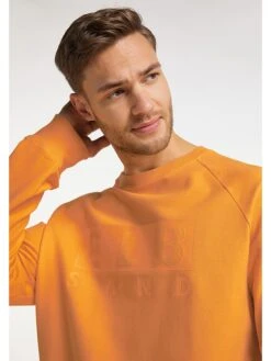 Elbsand Sweatshirt "Sven" In Orange -ChicWelt Verkaufs-Shop elbsand sweatshirt sven in orange 5