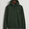 Gant Hoodie In Dunkelgrün -ChicWelt Verkaufs-Shop gant hoodie in dunkelgrun