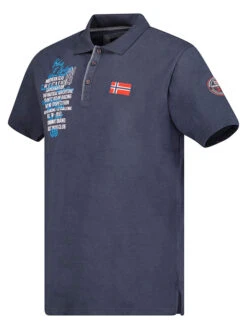 Titelseite 17 Titelseite -ChicWelt Verkaufs-Shop geographical norway poloshirt in dunkelblau 1