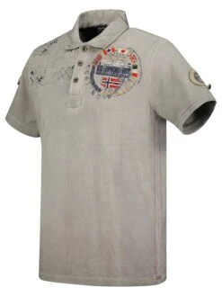 Titelseite 11 Titelseite -ChicWelt Verkaufs-Shop geographical norway poloshirt in taupe 1