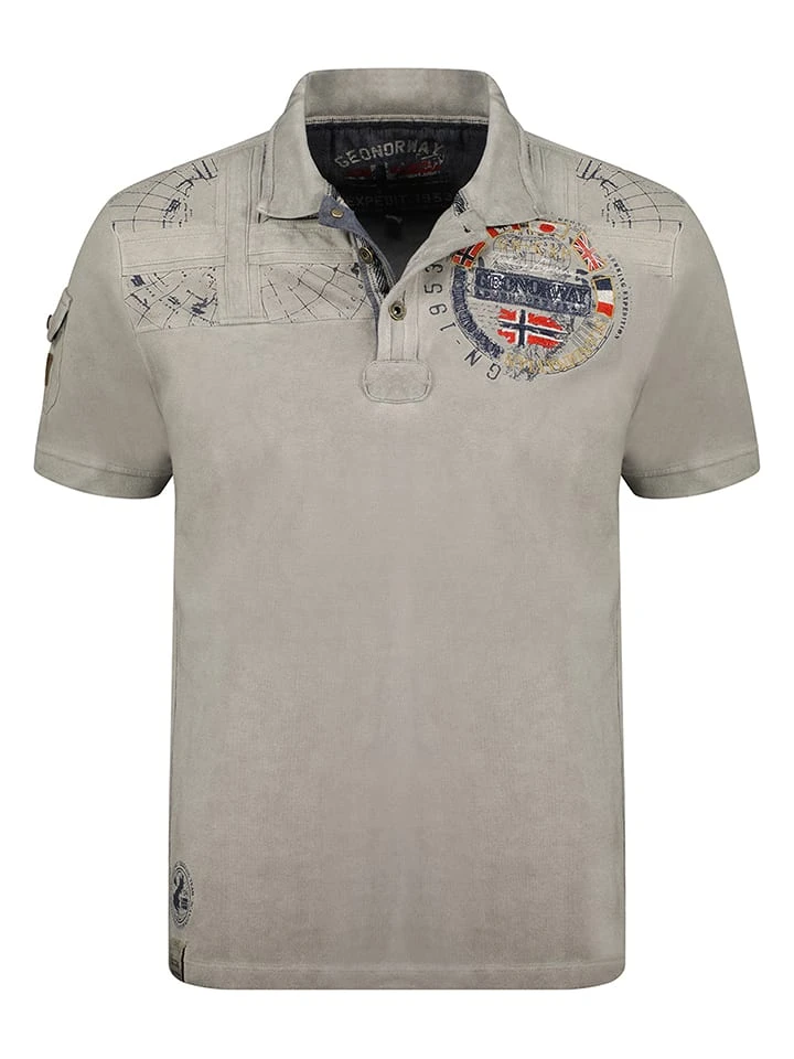 GEOGRAPHICAL NORWAY Poloshirt In Taupe