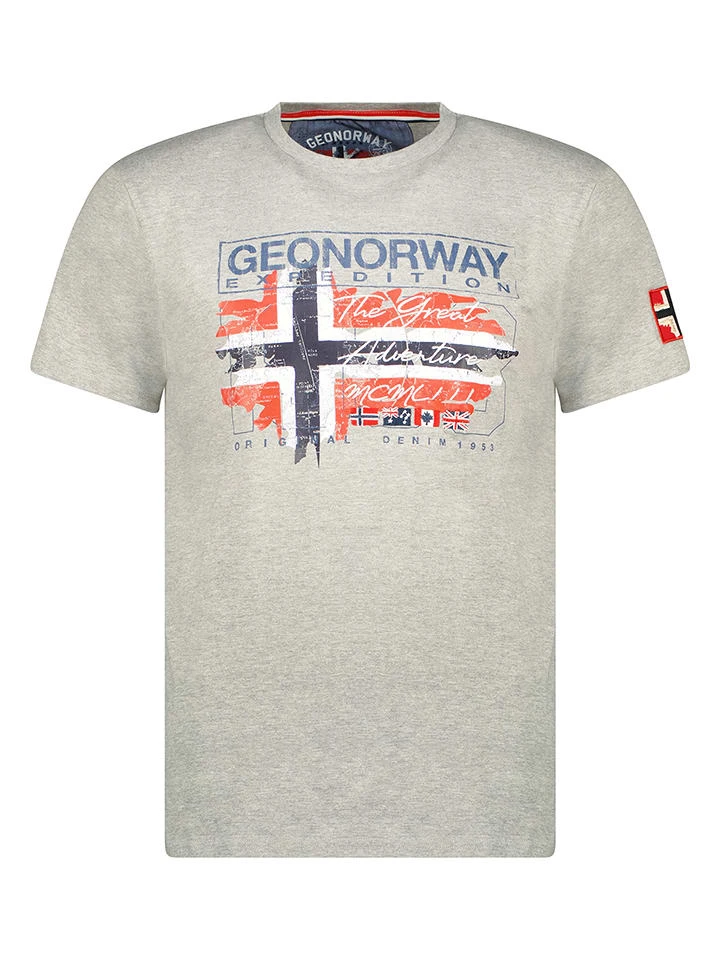 Titelseite -ChicWelt Verkaufs-Shop geographical norway shirt in grau