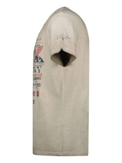 GEOGRAPHICAL NORWAY Shirt In Taupe -ChicWelt Verkaufs-Shop geographical norway shirt in taupe 2