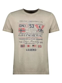 GEOGRAPHICAL NORWAY Shirt In Taupe