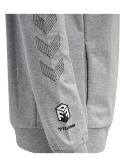 Hummel Sweatshirt "Move Grid" In Grau -ChicWelt Verkaufs-Shop hummel sweatshirt move grid in grau 3
