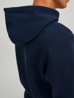 Jack & Jones Hoodie "JJELOGO" In Dunkelblau -ChicWelt Verkaufs-Shop jack and jones hoodie jjelogo in dunkelblau 5