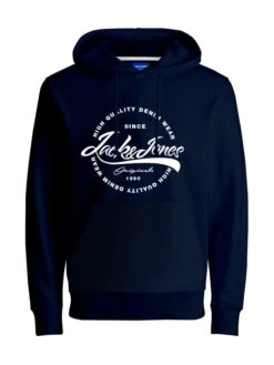 Jack & Jones Hoodie "Jormbappe" In Dunkelblau