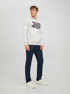 Jack & Jones Hoodie "Rack" In Grau -ChicWelt Verkaufs-Shop jack and jones hoodie rack in grau 2