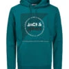 Jack & Jones Hoodie "Ralf" In Grün -ChicWelt Verkaufs-Shop jack and jones hoodie ralf in grun