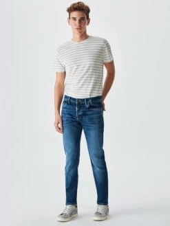 LTB Jeans "Servando" - Slim Fit - In Blau -ChicWelt Verkaufs-Shop ltb jeans servando slim fit in blau 2