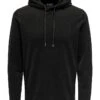 Only & Sons Hoodie "Garson" In Schwarz -ChicWelt Verkaufs-Shop only and sons hoodie garson in schwarz