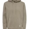 Only & Sons Hoodie "Ron" In Taupe -ChicWelt Verkaufs-Shop only and sons hoodie ron in taupe