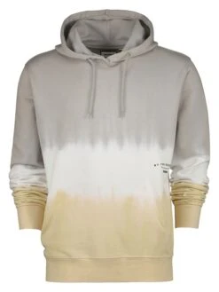 Hoodie "Nelson" In Grau/ Sand