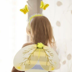 10x Bienenkostüm In Schwarz/ Gelb -ChicWelt Verkaufs-Shop relaxdays 10x bienenkostum in schwarz gelb 4