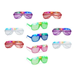 10x Partybrille In Bunt -ChicWelt Verkaufs-Shop relaxdays 10x partybrille in bunt 7