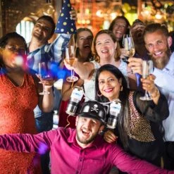 4x Trinkhelm "Pirat" In Schwarz -ChicWelt Verkaufs-Shop relaxdays 4x trinkhelm pirat in schwarz 4