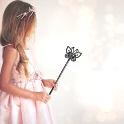 5x Feenflügel/Zauberstab In Pink/Silber -ChicWelt Verkaufs-Shop relaxdays 5x feenflugel zauberstab in pink silber 5