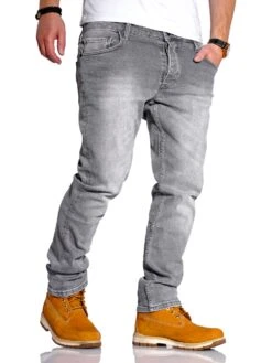 Jeanshose Nick In Grau