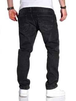 Jeanshose Nick In Schwarz -ChicWelt Verkaufs-Shop rello and reese jeanshose nick in schwarz 2