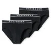 Schiesser 3PACK Rio-Slip Schwarz -ChicWelt Verkaufs-Shop schiesser 3pack rio slip schwarz