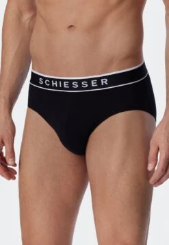 Schiesser 3PACK Rio-Slip Schwarz -ChicWelt Verkaufs-Shop schiesser 3pack rio slip schwarz 3
