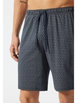 Schiesser Pyjama In Hellgrau/ Dunkelblau -ChicWelt Verkaufs-Shop schiesser pyjama in hellgrau dunkelblau 4