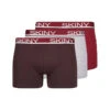 Skiny 3er-Set: Boxershorts In Bordeaux/ Grau -ChicWelt Verkaufs-Shop skiny 3er set boxershorts in bordeaux grau