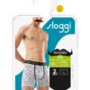 Sloggi 2er-Set: Boxershorts In Schwarz/ Weiß -ChicWelt Verkaufs-Shop sloggi 2er set boxershorts in schwarz weiss