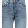 SUBLEVEL Jeans-Bermudas In Hellblau -ChicWelt Verkaufs-Shop sublevel jeans bermudas in hellblau