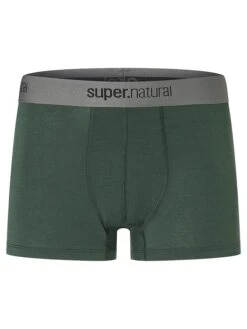 Super.natural Funktionsboxershorts "Base" In Dunkelgrün