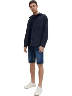 TOM TAILOR Denim Jeans-Shorts In Blau -ChicWelt Verkaufs-Shop tom tailor denim jeans shorts in blau 4