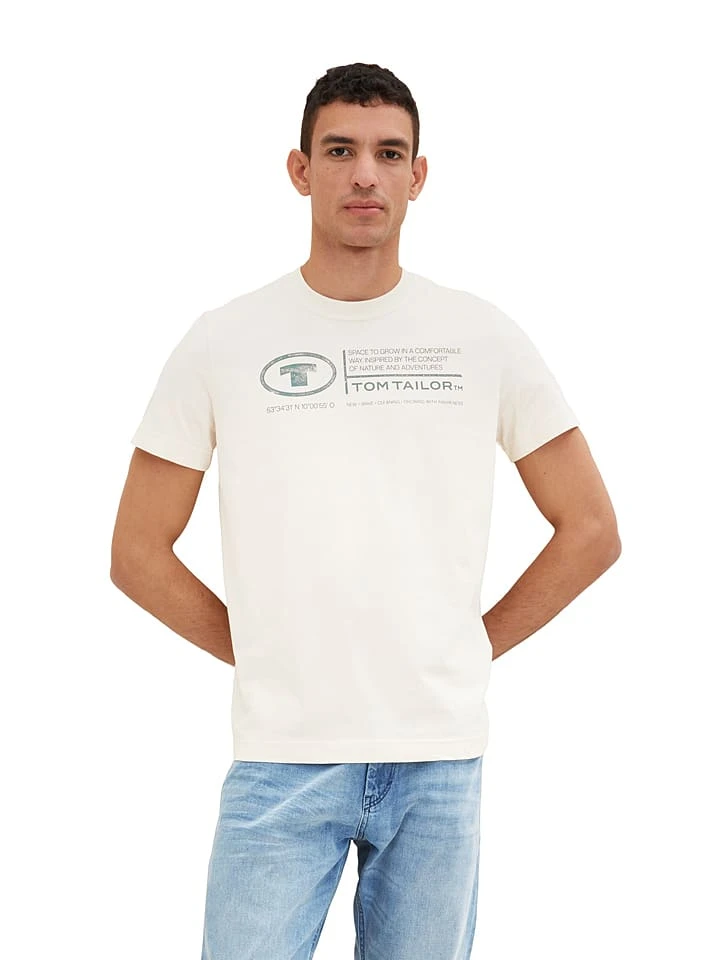 Tom Tailor Shirt In Creme 4 Tom Tailor Shirt In Creme – Bild 2